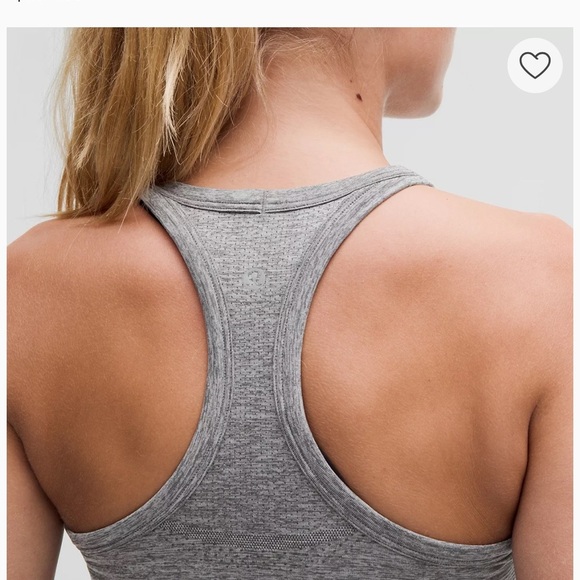 Lululemon Gray Sleeveless Tank Top sz 8 - Picture 4 of 10